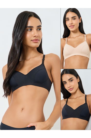 Pack of 2 - Padded T-Shirt Bra