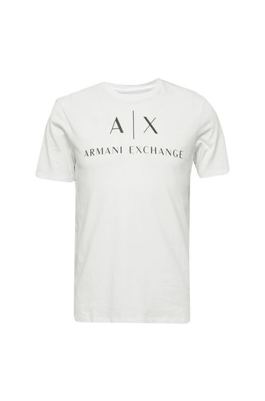 Armani Exchange Mens Logo T-Shirt - White