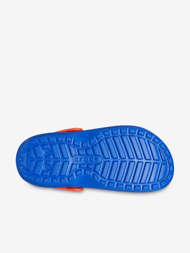 Boys Classic Lined Clog in Blue - 3