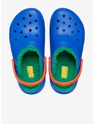 Boys Classic Lined Clog in Blue - 2