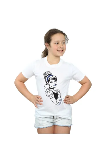 تيشيرت ديزني برينسيس أبيض