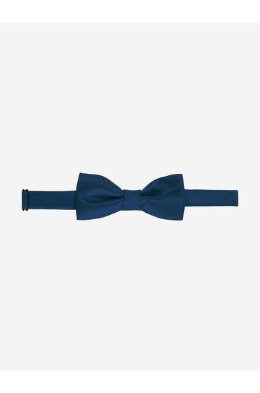 Romano Boys Satin Bow Tie in Navy