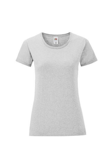 Fruit of the Loom Womens/Ladies Iconic 150 T-Shirt - Heather Grey