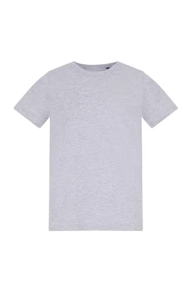 Awdis Childrens/Kids Plain Heather T-Shirt - Heather Grey