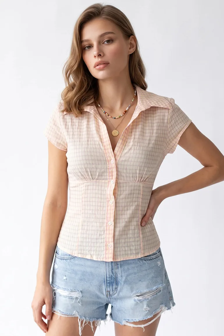 MIXRAY Cotton Blouse - 3