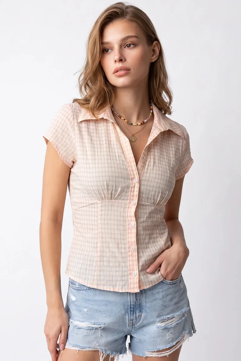 MIXRAY Cotton Blouse - 2