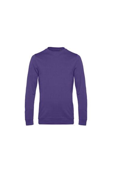 B&C Mens Set In Sweatshirt - Radiant Purple