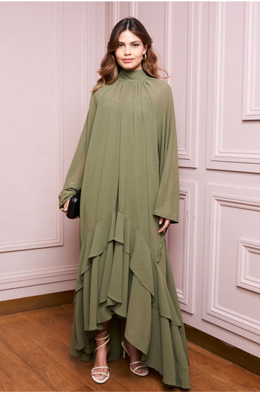 TFNC Rumi Olive Maxi Dress