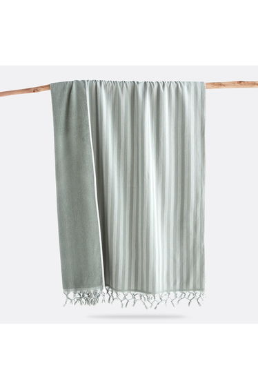 Ischia 100% Cotton Terry Reversible XL Fouta Towel