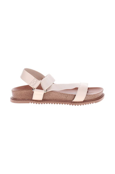 Solid Slip-On Wedge Heel Sandals