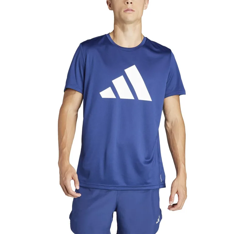 Men's adidas Run It T-Shirt in Blue - 4