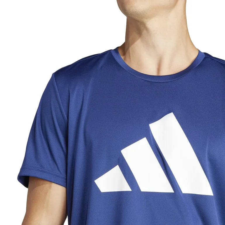 Men's adidas Run It T-Shirt in Blue - 6