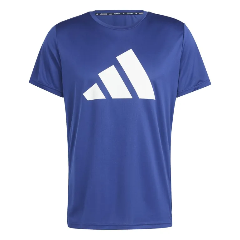 Men's adidas Run It T-Shirt in Blue - 1