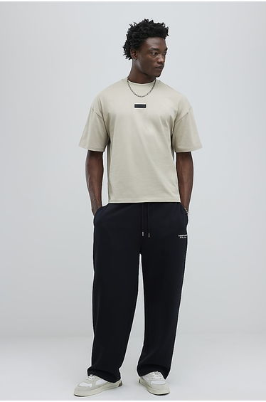 Beige Oversized Fit Luminis Studios T-Shirt