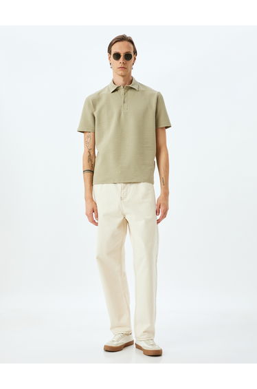 Polo Neck T-Shirt