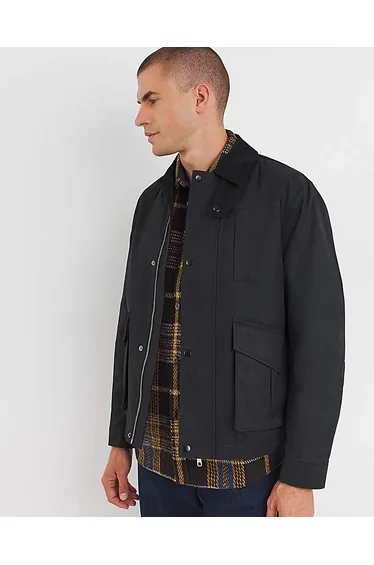 Wax Cord Collar Jacket