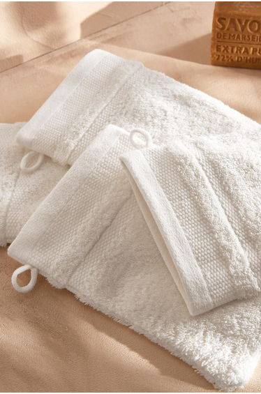 Set of 4 Kheops 100% Egyptian Cotton Washcloths