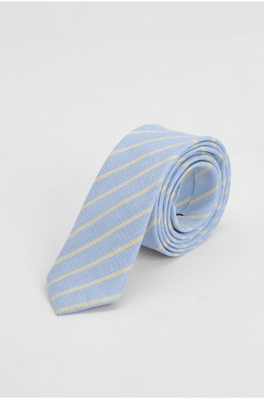Light Blue Multi Stripe Tie
