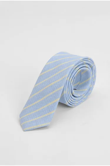 Light Blue Multi Stripe Tie