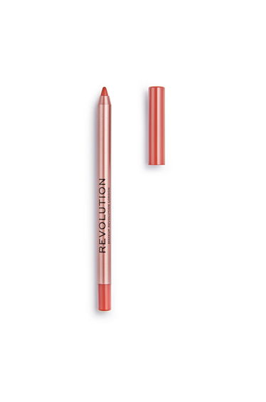Revolution Satin Kiss Lipliner Fling Deep Nude