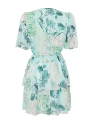 Mint Woven Mini Dress - 7