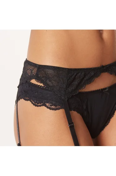 INDÉCENTE Lace Suspender Belt