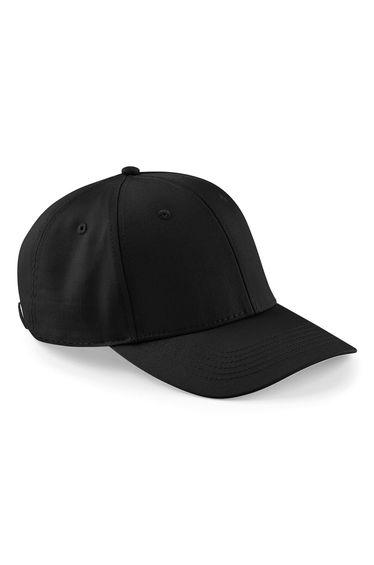 Beechfield Unisex Adults Urbanwear 6 Panel Cap - Black