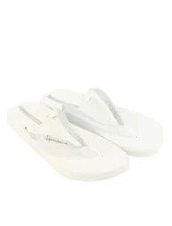 Women's Ipanema Anatomic Lolita Glitter Flip Flops in White