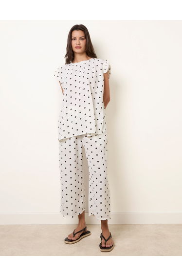Polka Dot Two Piece Set