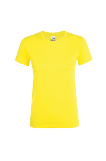 SOLS Womens/Ladies Regent Short Sleeve T-Shirt - Lemon