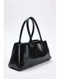 Black Women's Mini Shoulder Bag - 3