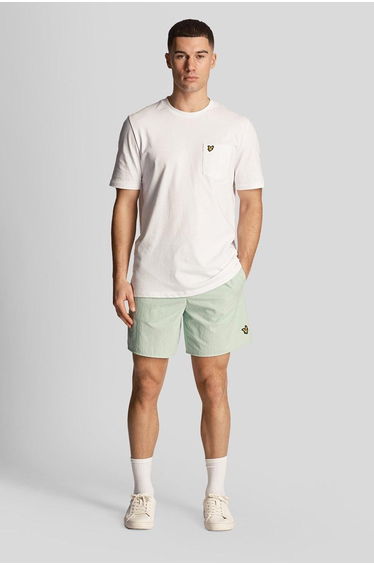 Plain Swim Short Light Green