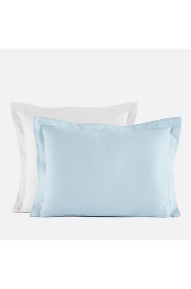 Two-Tone Cotton Pillowcase