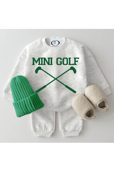 MINI GOLF Baby Light Grey 2-piece Set