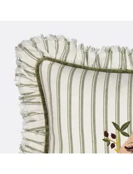 غطاء شيفون لا ريدوت انتيريورز باللون الأبيض - 2