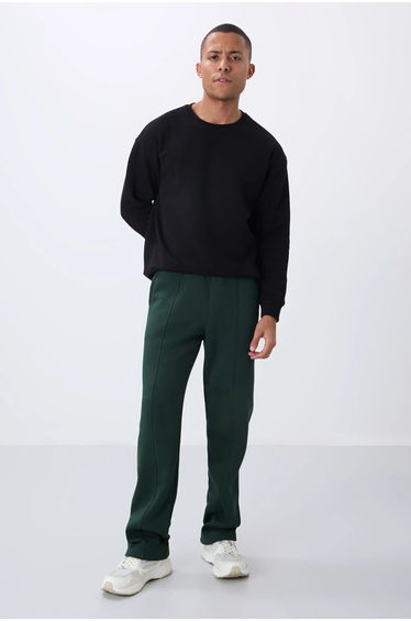 TOMMY Men's Regular Fit Cotton-Polyester Sweatpants