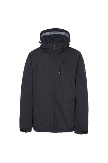 Trespass Mens Weir Waterproof Jacket - Black