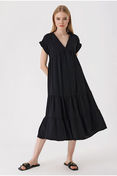 Dress - Black - A-line