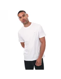 Men's Farah Eddie Crew T-Shirt in White