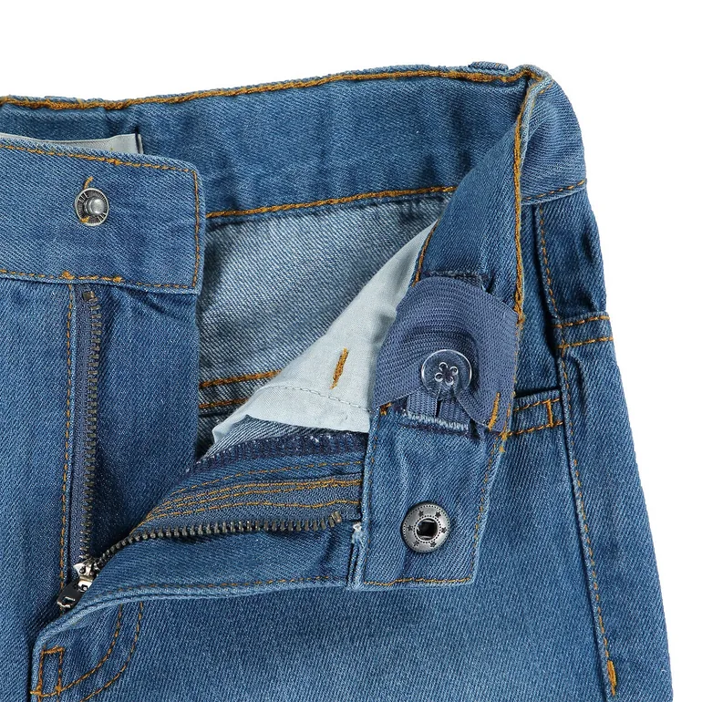 Denim Bermuda Shorts - 4