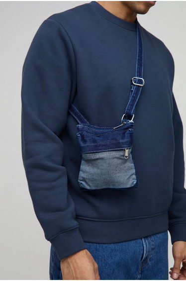 Denim Cross Body Bag