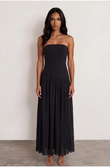 TFNC Betsy Black Maxi Dress