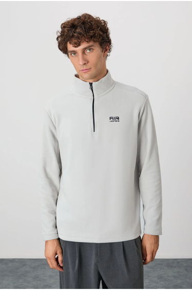 TOMMY Men's Plush Half-Zip Sweatshirt