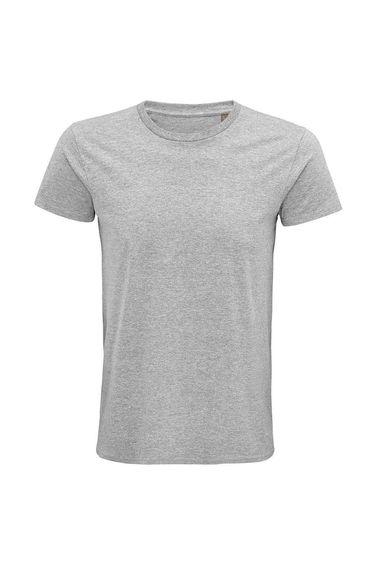 SOLS Unisex Adult Pioneer Organic T-Shirt - Grey Marl