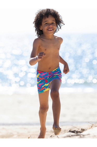 Sea dino swim trunks