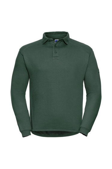 Russell Mens Heavy Duty Sweatshirt - Bottle Green