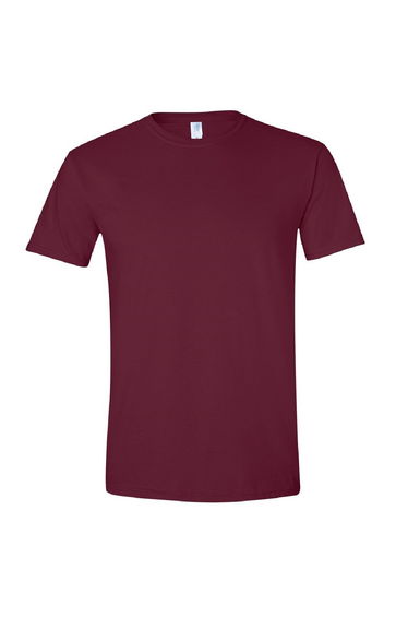 Gildan Mens Short Sleeve Soft-Style T-Shirt - Maroon