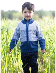 Retro knit zippy - 2