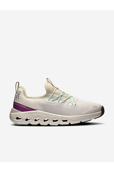On Running Kids Cloudleap Trainers in Beige
