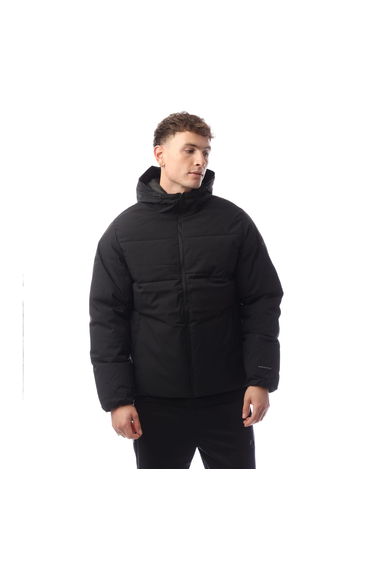 Men's Jack and Jones Brady Hooded Jacket in Black